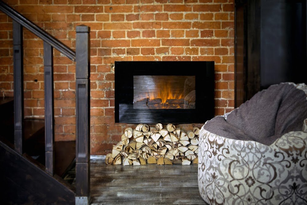 Energy-Efficient Fireplace