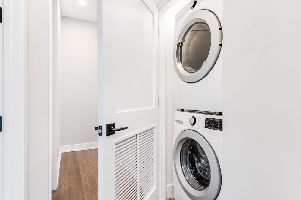 Energy-Efficient Stackable Washer and Dryers